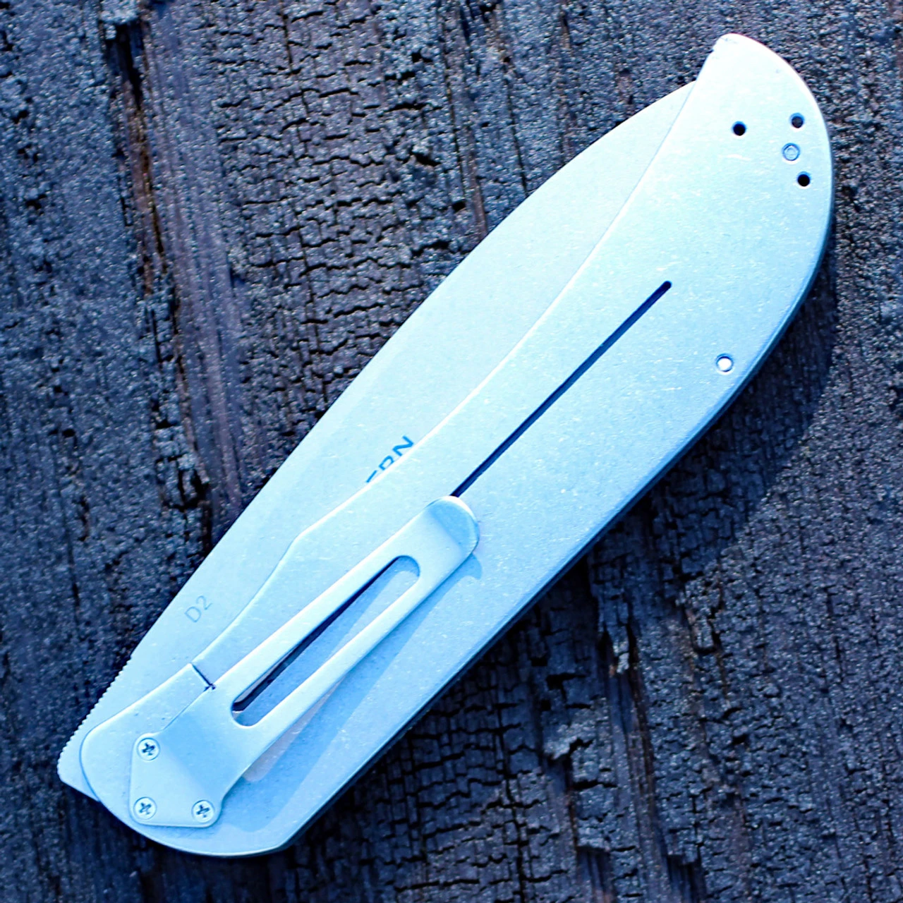 Boker Plus 01BO137 Exskelibur I, 3.5" D2 Plain Blade, Black G-10 Handle - Image 4