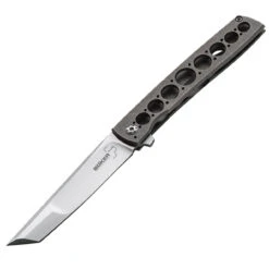 Boker Plus 01BO721 Urban Trapper Tanto, 3.4" VG-10 Plain Blade, Titanium Handle