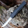 Boker Plus MINI Eagle 2.0 OTF Automatic Blk Alum (2.8" D2 Satin Recurve) 06BO246