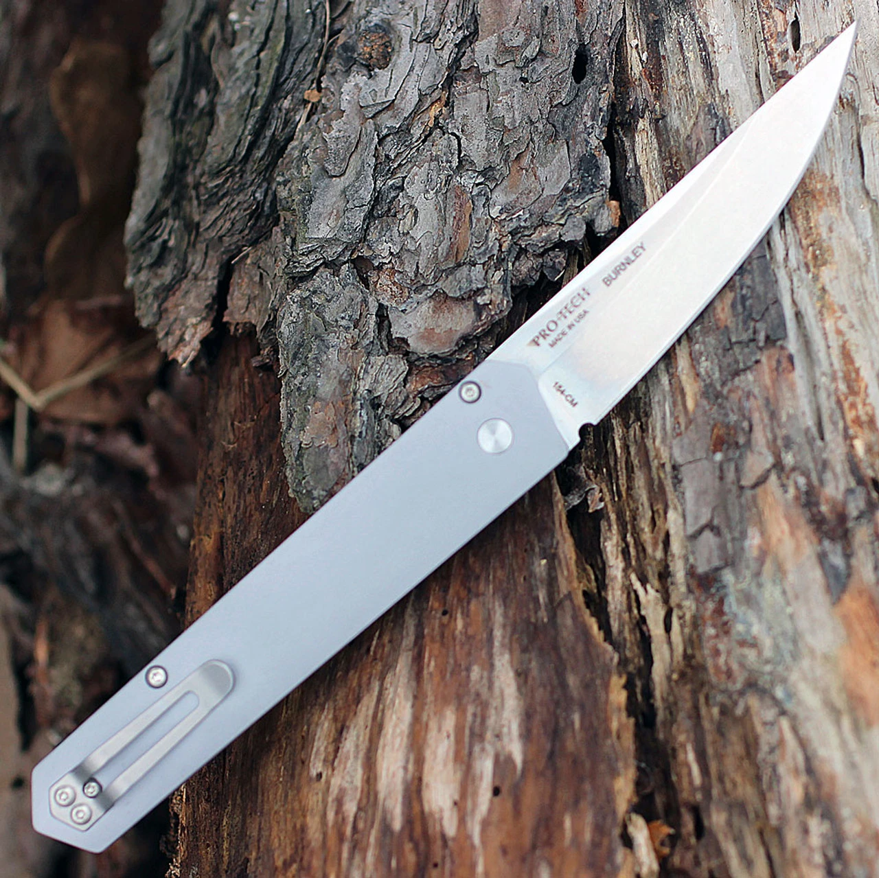 Boker Plus USA Kwaiken Automatic Gray Alum (3.5" 154CM SW) 06EX290 - Image 2