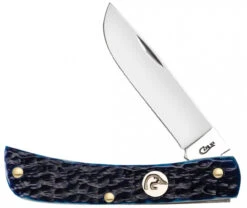 Case Sod Buster Jr. 07542 Ducks Unlimited Gift Set, Blue Standard Jig Bone Handle (6137 SS)