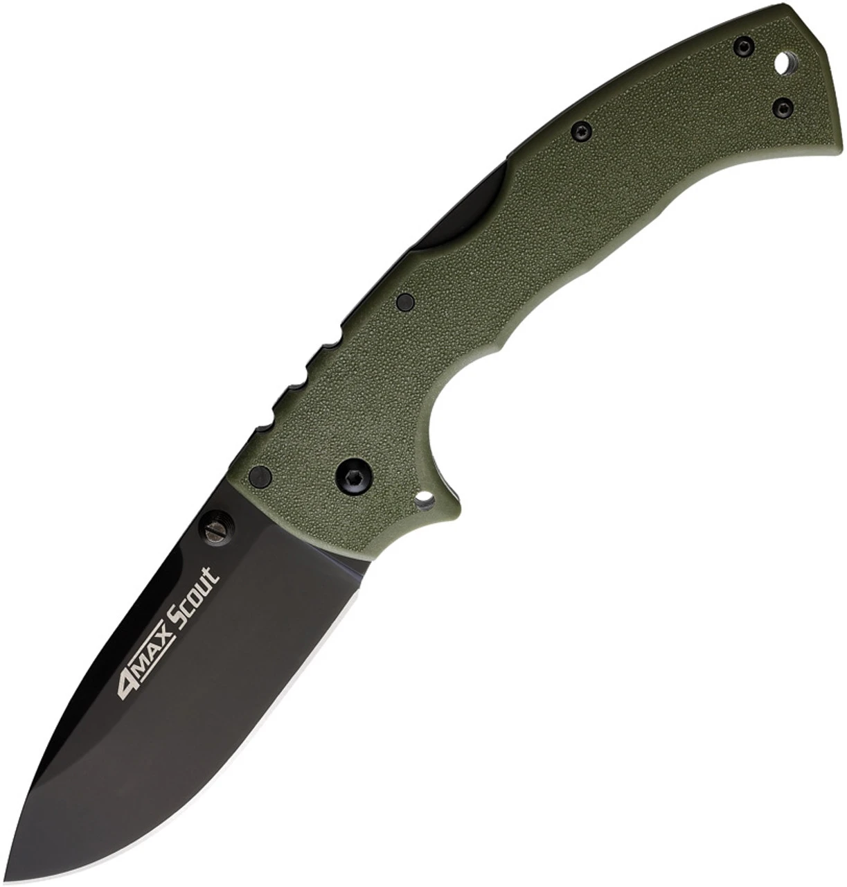 Cold Steel 4-Max Scout OD Griv-Ex (4" AUS-10 SW) 62RQODBK