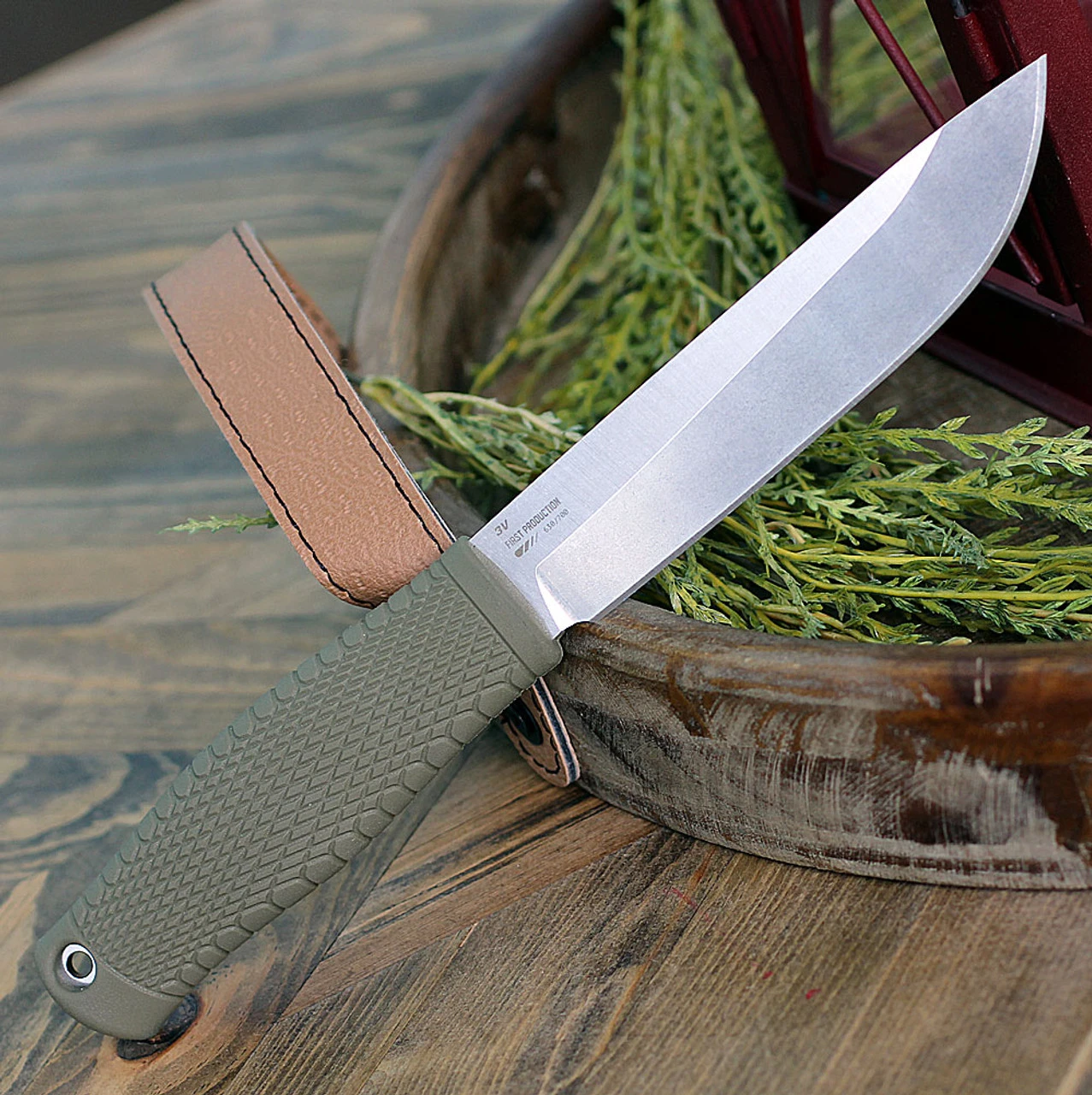 Benchmade Leuku -Santoprene (5.19" CPM-3V) 202 - Image 2