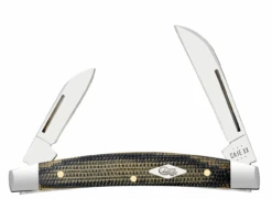 Case Small Congress 23477 - Black And Green Micarta (10268 SS)