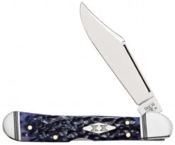 Case Mini Copperlock 31625 Standard Jig Purple Bone Handle (61749L SS)