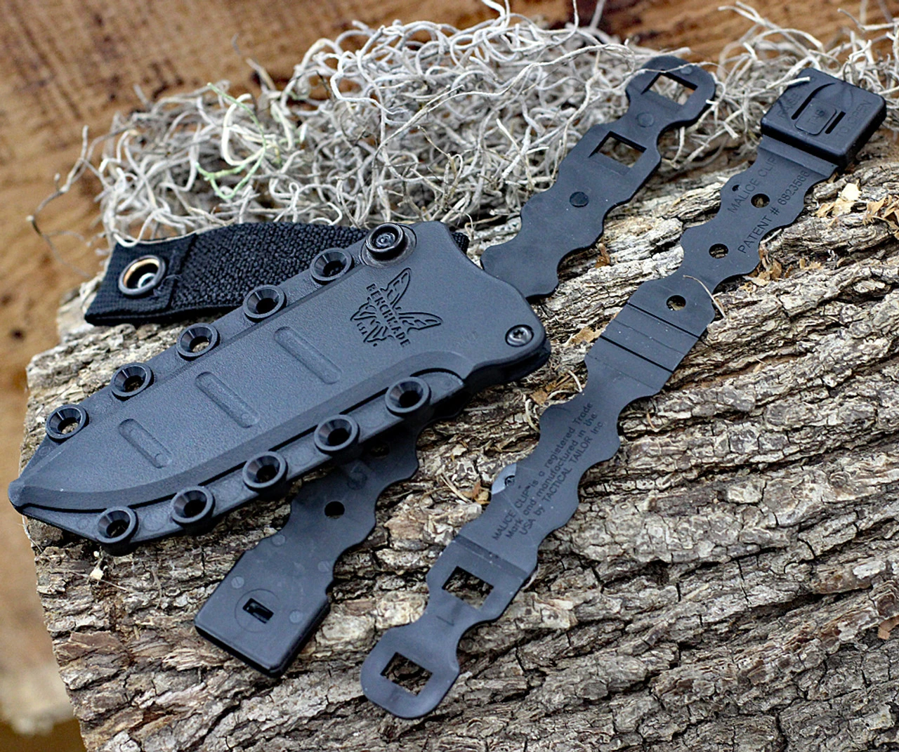 Benchmade Fixed Adamas - Blk CPM-CruWear (4.20" CPM-CruWear) 375BK-1 - Image 3