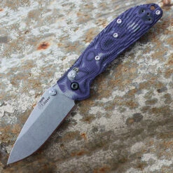 Doug Ritter Mini-RSK® MK1-G2 Knifeworks Exclusive - G-Mascus® Purple G-10/Stonewashed