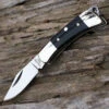 Cold Steel 54VPL Charm, 1.25" S35VN Plain Blade, Black Micarta Handle