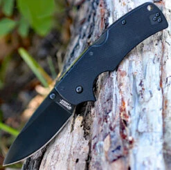 Cold Steel American Lawman 58B, 3.5" S35VN Black Plain Blade, G-10 Handle