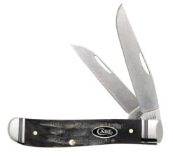 Case Mini Trapper 65093 - Jigged Buffalo Horn S35VN (BH207W S35VN)
