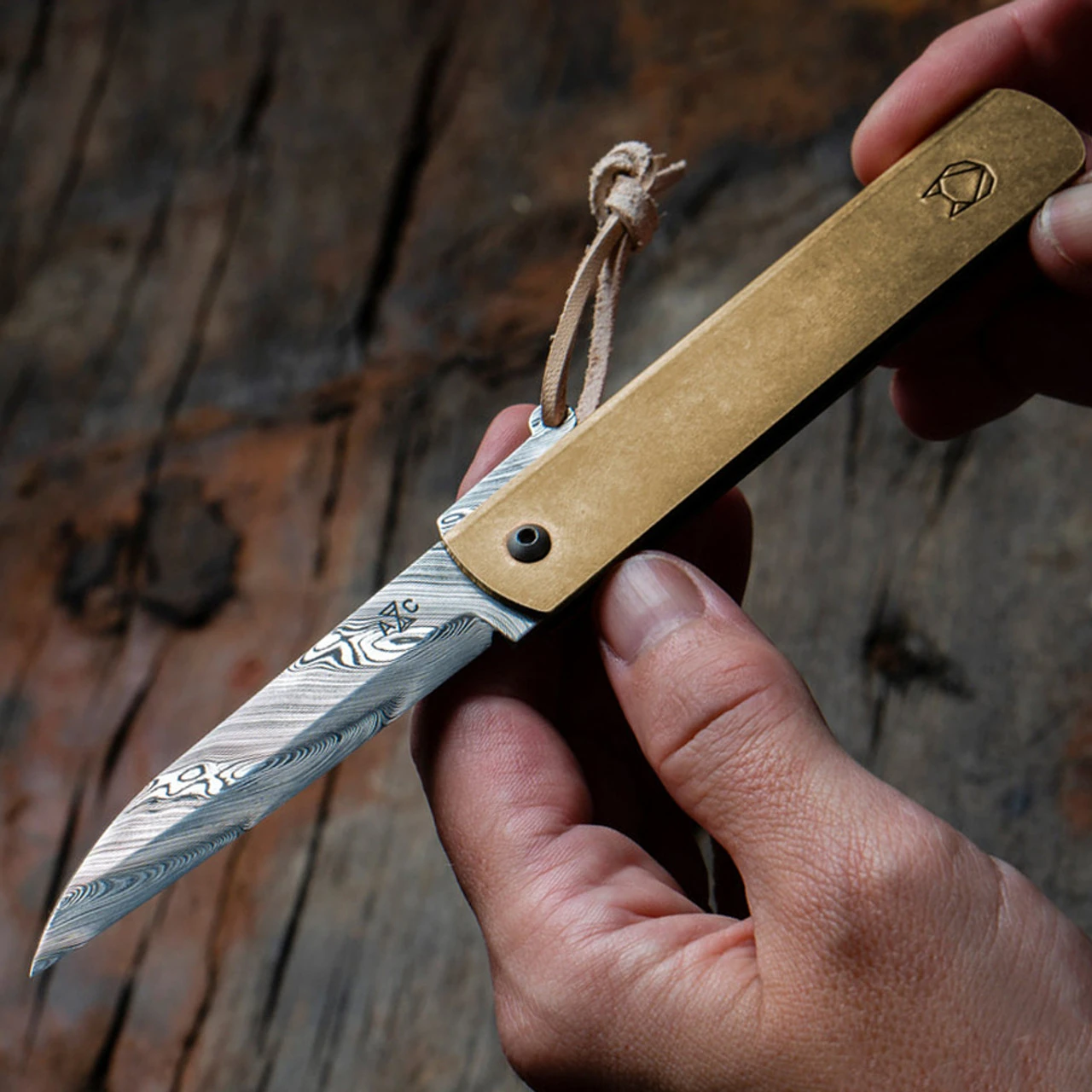Andersson & Copra Urban Husky - Brass (2.8" Damasteel Dam) ACDAMB