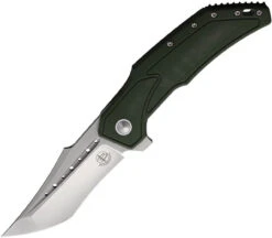 Begg Knives Astio - Grn G10 (3.50" D2) BG007
