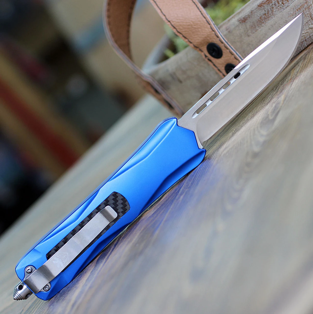 CobraTec Knives Blue King Cobra (4" D2 DP) BLUKCDNS - Image 2