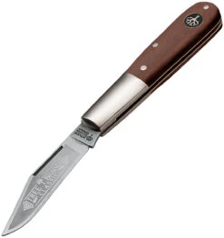 Boker Barlow Plumwood 100700, 2.56" C75 Carbon Steel, Plumwood Handle