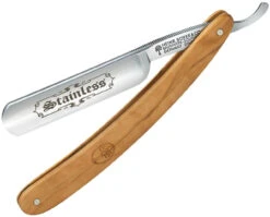 Boker Folding Razor - Olive Wood (3.25" SS) 140537