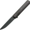Boker Plus Urban Trapper - Grn Canvas Micarta - (3.3" VG-10 Blk SW) 01BO705