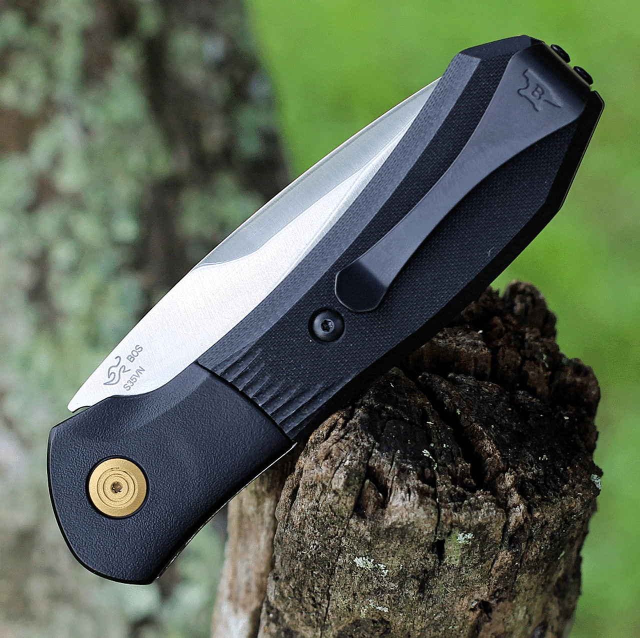 Buck Knives Buck Paradigm Shift Automatic 591BKS, 3" S35VN Drop Point Blade, Black G-10 Handle - Image 5