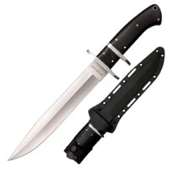Cold Steel Black Bear Classic In San Mai CS35AR, 4 1/2” VG-10 San Mai Plain Blade, Black VG-10 San Mai Handle