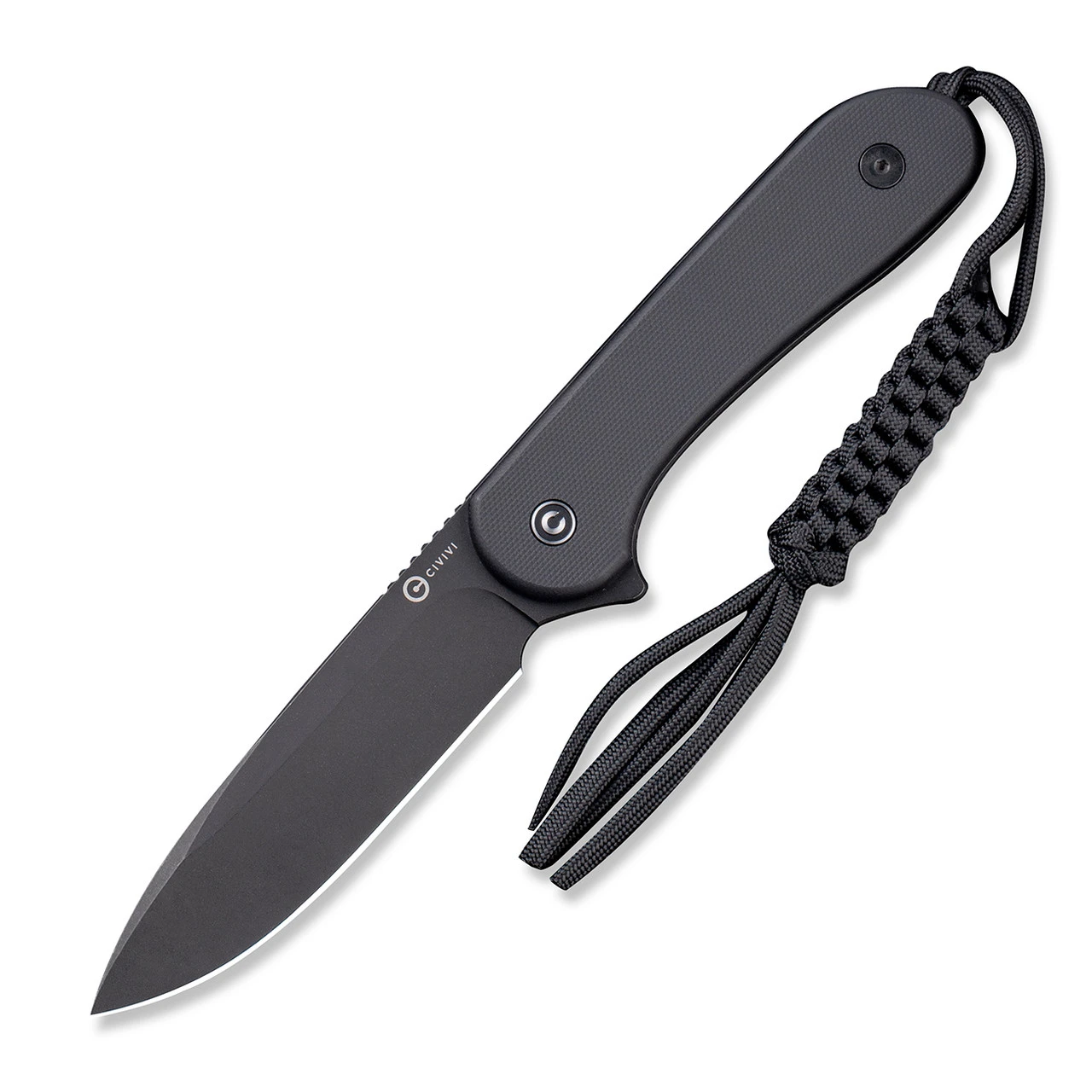 CIVIVI Fixed Blade Elementum-Blk G-10 (3.98" BSW D2) C2105A
