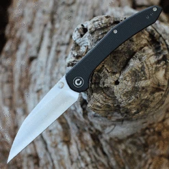 CIVIVI Hadros-Blk Micarta (3.35" Satin 10Cr15CoMoV) C20004-1