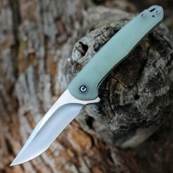 CIVIVI Mini Sandbar-Natural G10 (3" Satin Nitro-V) C20011-2