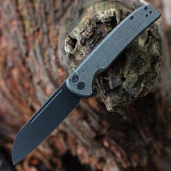 CIVIVI Chevalier-Green Micarta (3.46" BW 14C28N) C20022-2