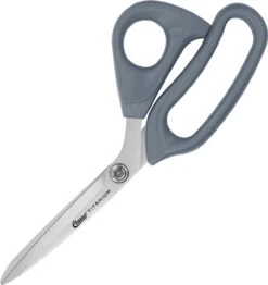 Clauss 9" Ultraflex® Bent Shear 18080, Titanium Bonded Blades, Gray Ultraflex Handles