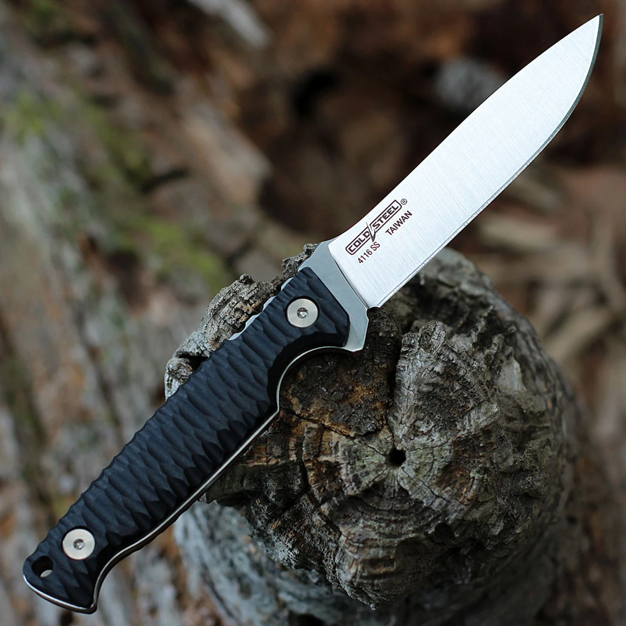 Cold Steel Razor Tek 3MM - Blk GFN (4" 4116 Satin Clip Point) CS-FX-4RZR - Image 2