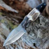 Damascus Hunter - Stag/Buffalo (3.75"Damascus) DM-1294SG