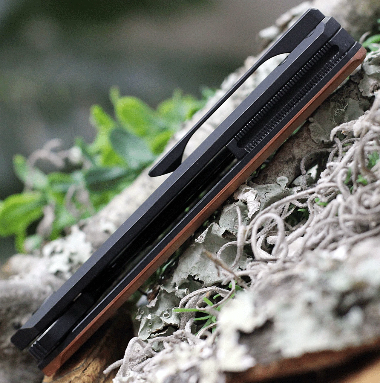 Arcform Darcform Slimfoot Folding - Blk Ti / Copper (3.5" Blk M390 Sheepsfoot) ARC-093 - Image 3