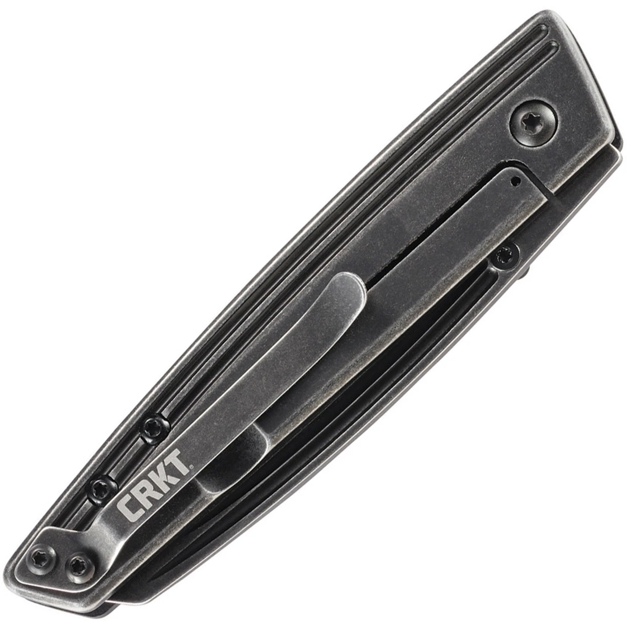 CRKT Inara Framelock CR7140, 2.783" 8Cr14MoV Plain Blade, Black G10 Front W/ 2Cr13 SS Back Handle - Image 2