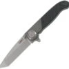 CRKT M40 Deadbolt Lock Tanto CRM400, 2.937" 1.4116 Plain Blade, Bolster - 6063 Al | Onlay - Glass Reinforced Nylon Handle