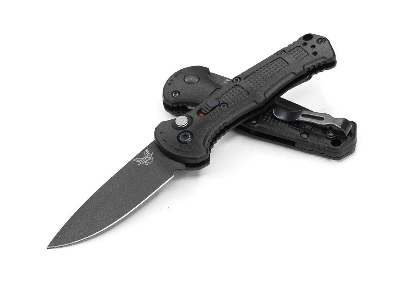 Benchmade Mini Claymore-Blk Grivory (3.00" Blk CPM-D2) 9570BK *Pre-order*