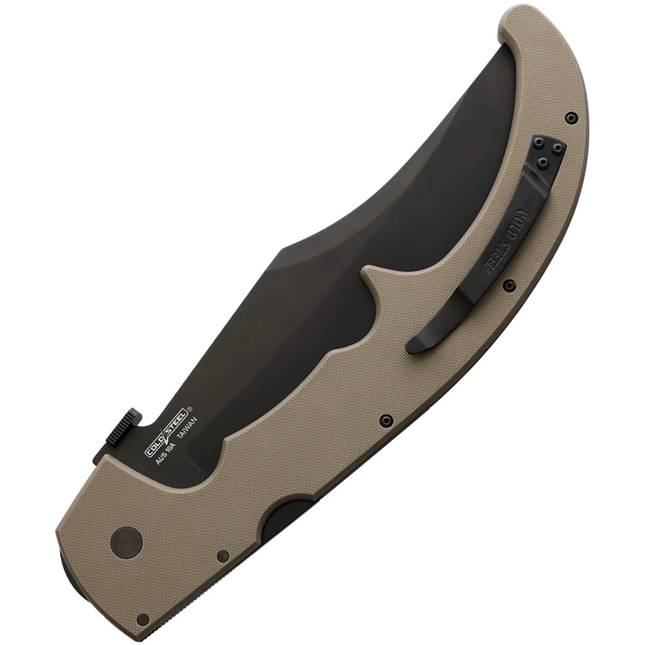 Cold Steel Espada XL G-10 (7.50" Black AUS10A) CS62MGCDEBK - Image 2