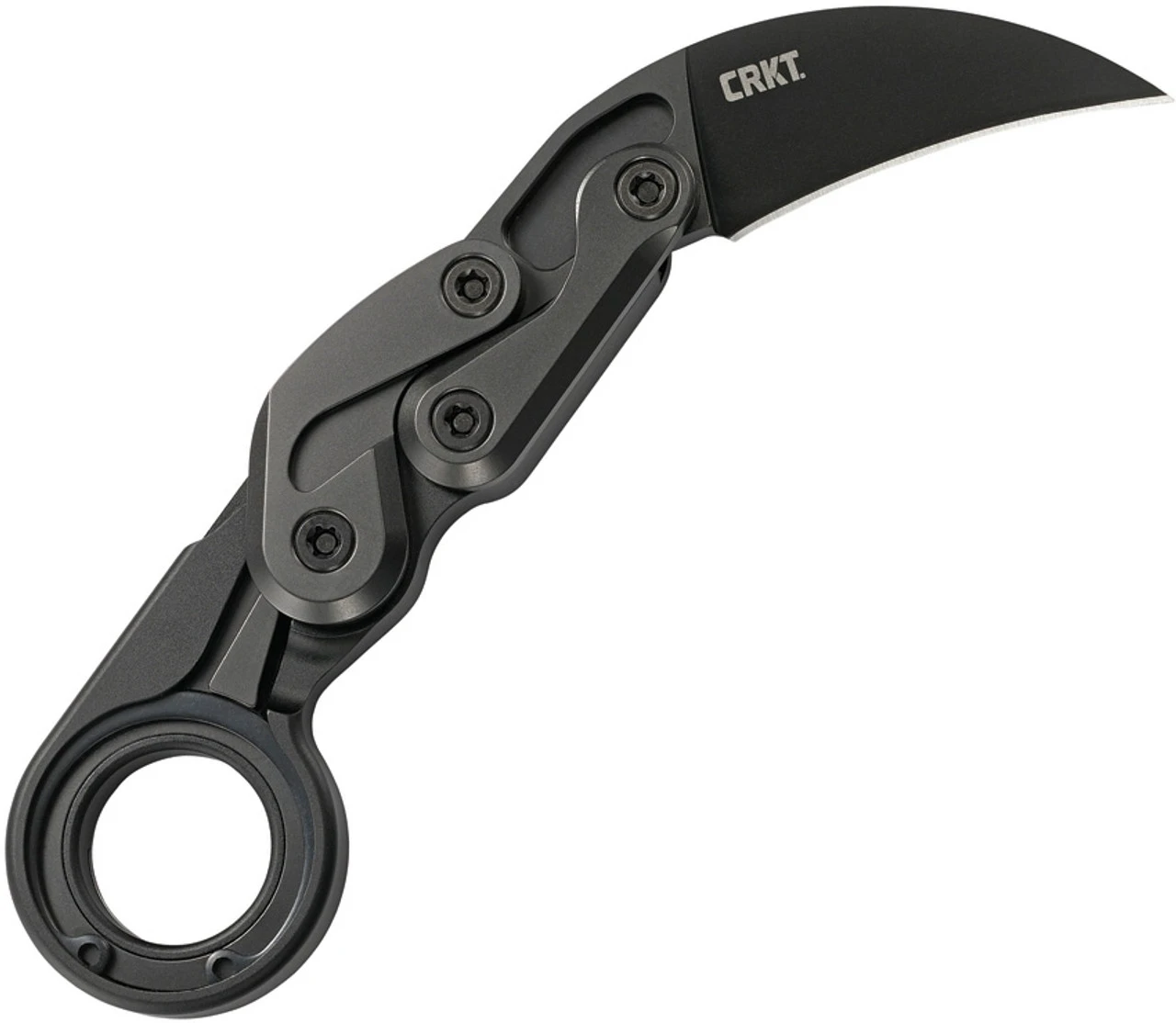 CRKT Provoke Kinematic Responder CR4042, 2.41" D2 Titanium Nitride Steel, 6061 T6 Aluminum Handle