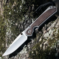 Chris Reeve Small Sebenza 31 Bog Oak Inlay (2.99" S45VN SW Drop Point) S31-1100 (DOB-3/28/22)