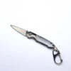 Brighten Blades Silver And Cold Keychain Aluminum (1.65" Satin 8Cr13MoV) BB134