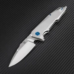 Artisan Predator ATZ1706GST, 3.74" S35VN, Satin TC4 Titanium Handle