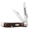 Case 15029 US Army Mini Trapper, Rogers Jigged Walnut Bone Handle (6207W SS)