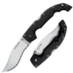 Cold Steel XL Voyager Vaquero - Blk Griv-Ex Folder (5.5" AUS10A ) 29AXVS