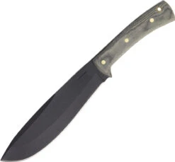 Condor 2348HC Solobolo Knife, 8" 1075 Plain Blade, Green Micarta Handle