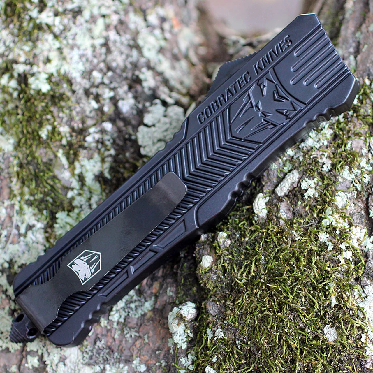 CobraTec Large CTK-1 Black (3.75" D2 Tanto) LBCTK-1LTNS - Image 3