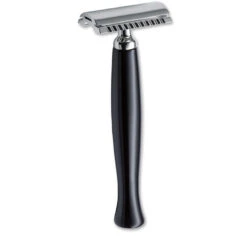 Boker Safety Razor Black Resin Handle