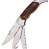Boker Magnum Classic Hunter Triple Lockback, 440 Stainless, Pakkawood Handle