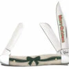 Case 10557 Holiday Medium Stockman Bone Handle