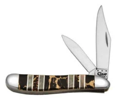 Case Peanut, Exotic Black Aztec W/ Pearl