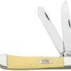 Case 161 Trapper, Yellow Synthetic Handle CV (3254 CV)