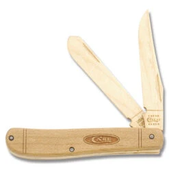 Case 207W Mini Trapper Wooden Knife Kit