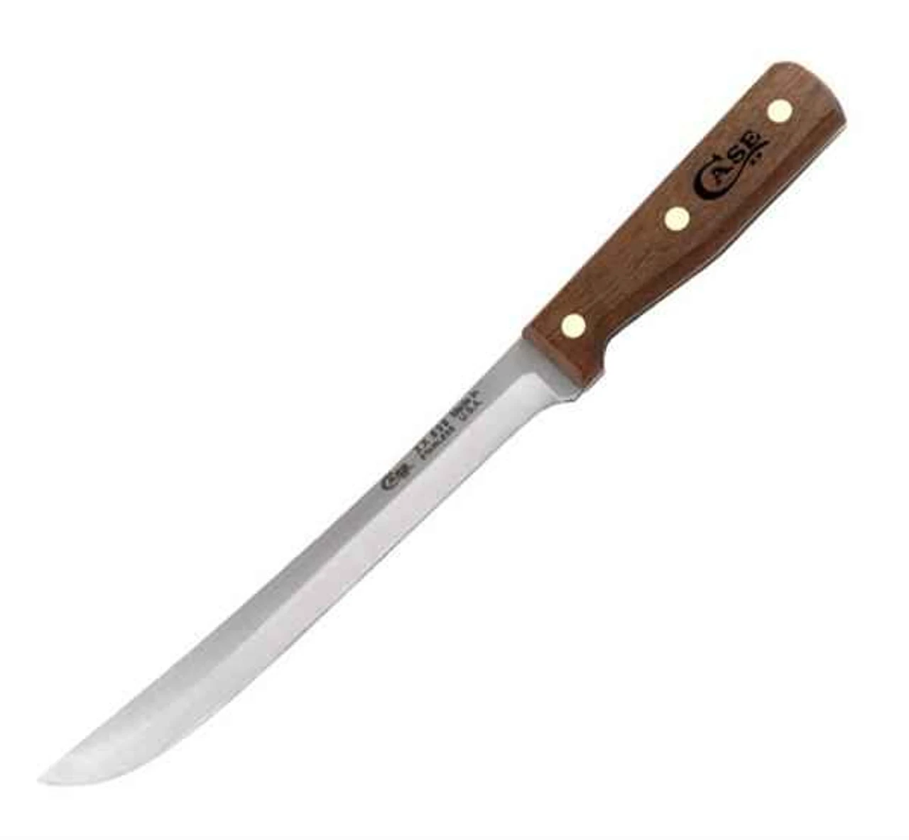 Case 9" Slicing Knife, Solid Walnut Handle