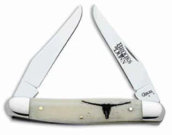 Case 9616 Muskrat, Brooks And Dunn, Natural Smooth Bone (MUSKRAT SS)